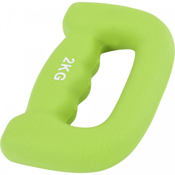 Hantelių su rankenomis rinkinys 1–5 kg su neopreno danga