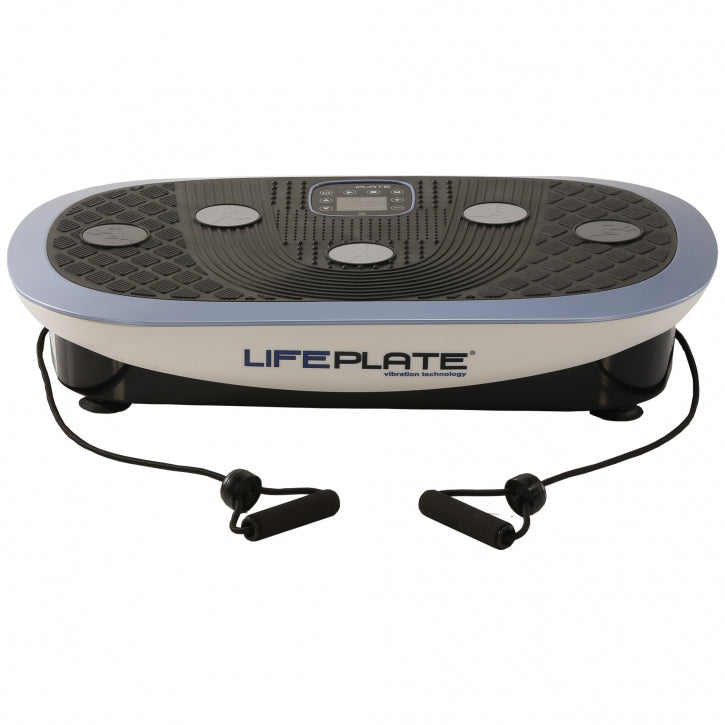 LifePlate 4.0 vibracinė platforma su pasipriešinimo diržais