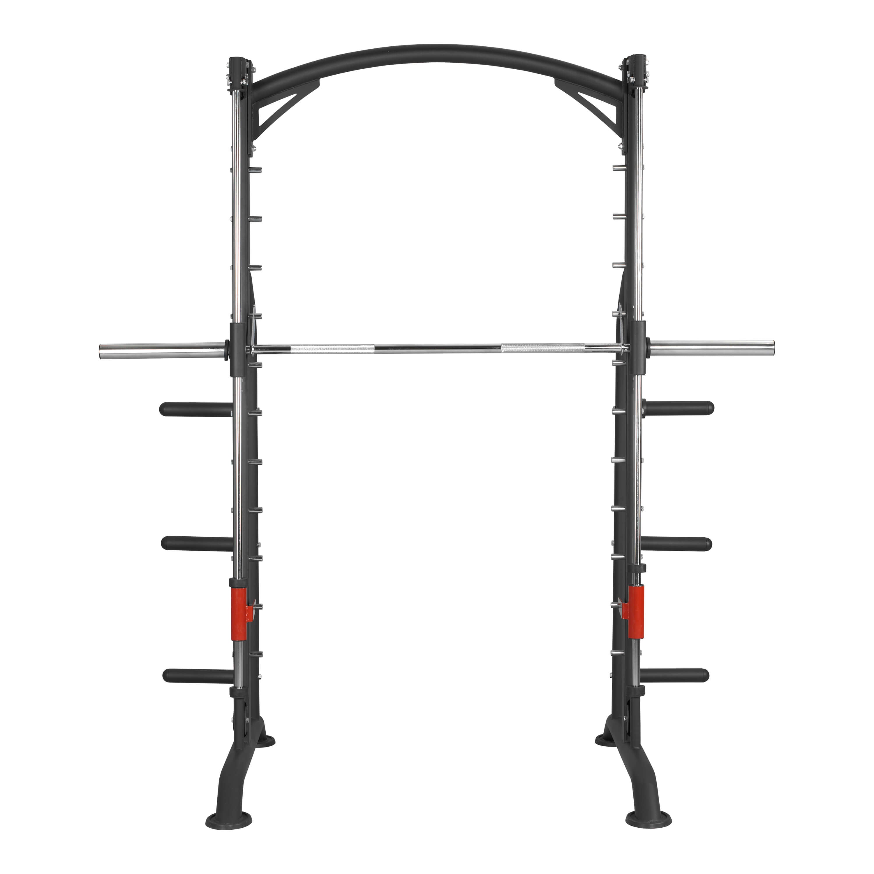 Multipress Power Rack Smith treniruoklis su svorio diskų stovu