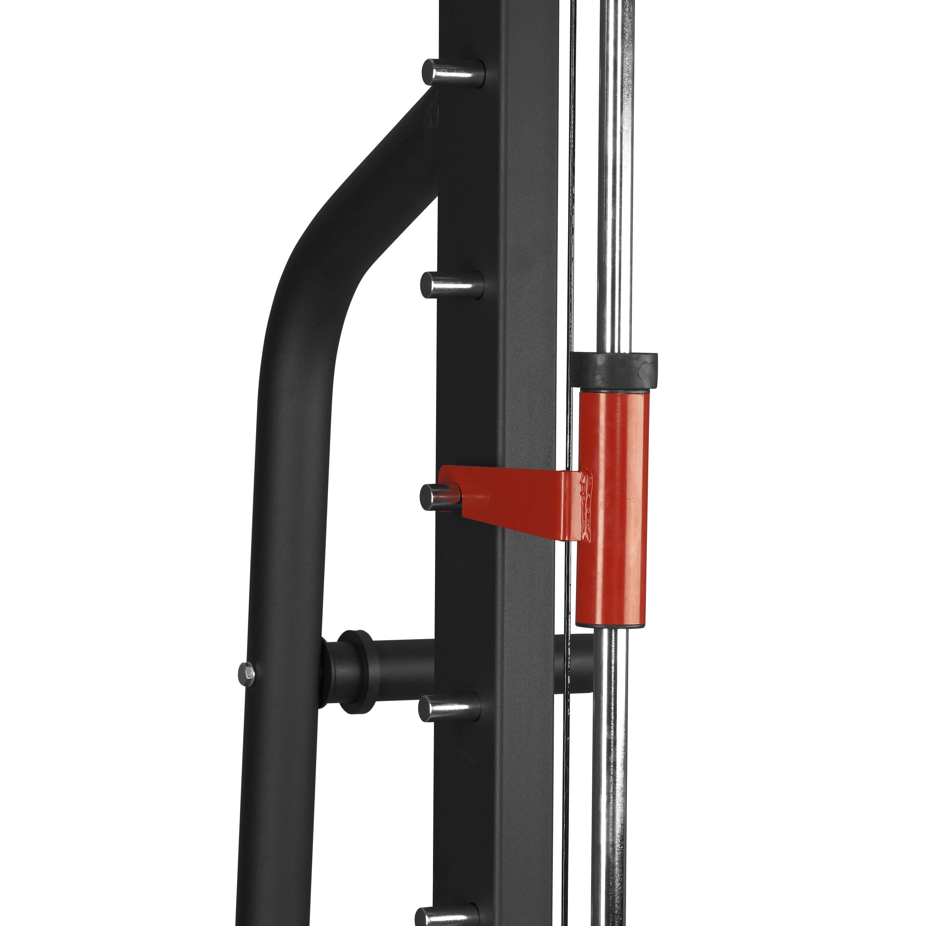 Multipress Power Rack Smith treniruoklis su svorio diskų stovu