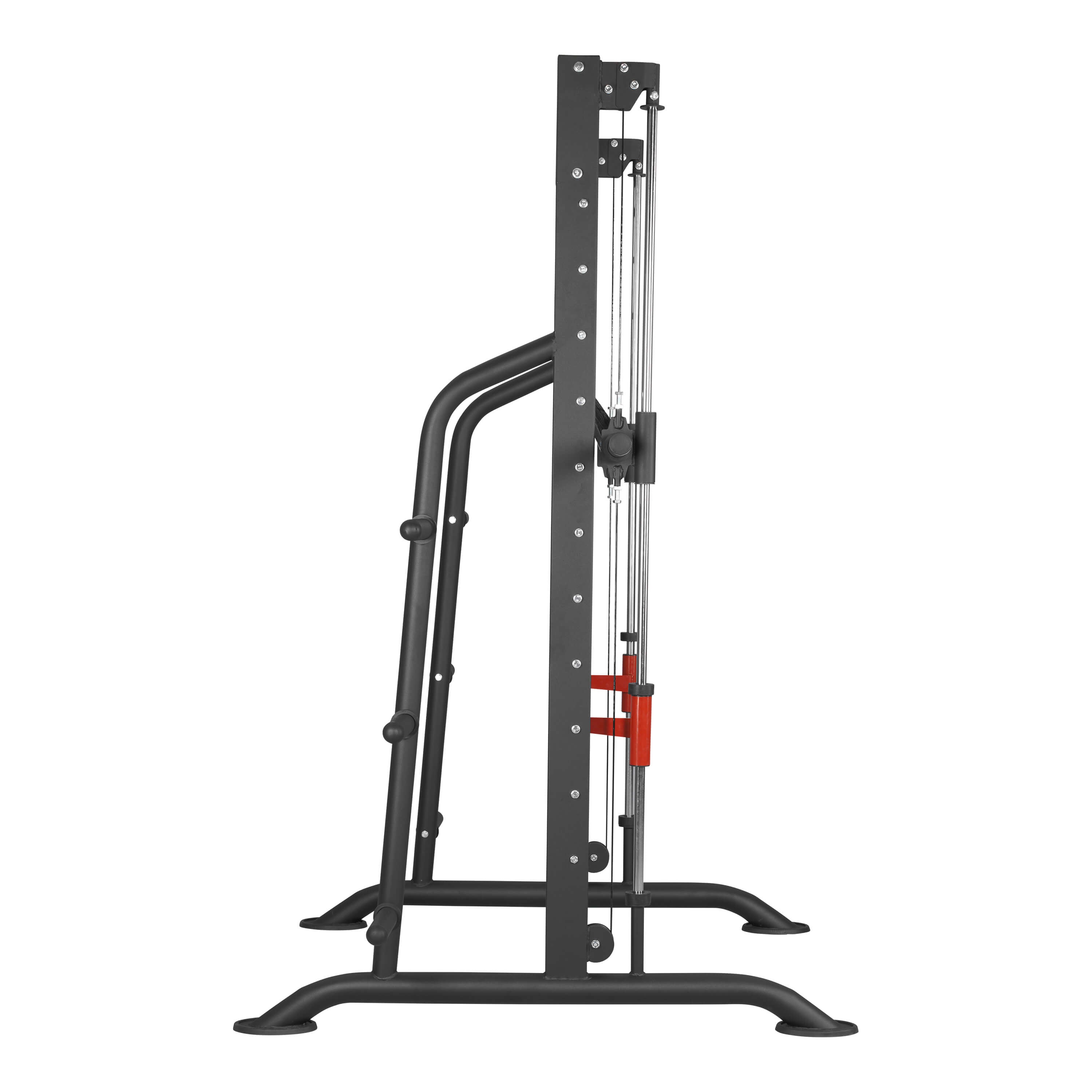Multipress Power Rack Smith treniruoklis su svorio diskų stovu