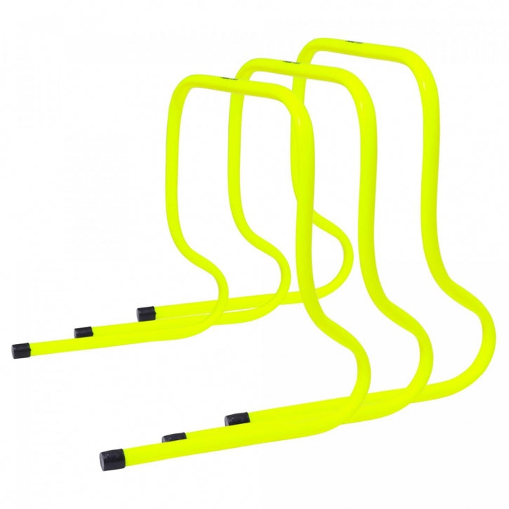 Treniruočių barjerai 3 vnt., 15–50 cm koordinacijos treniruotėms