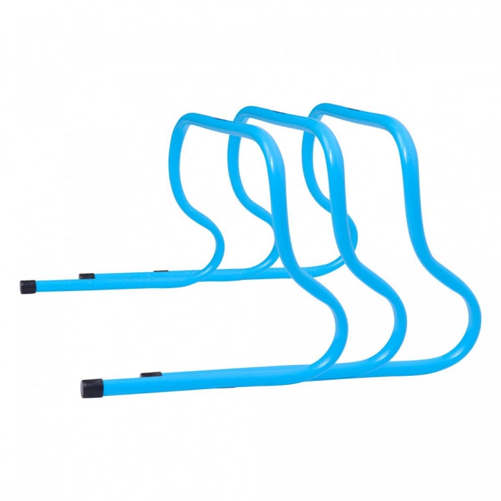 Treniruočių barjerai 3 vnt., 15–50 cm koordinacijos treniruotėms