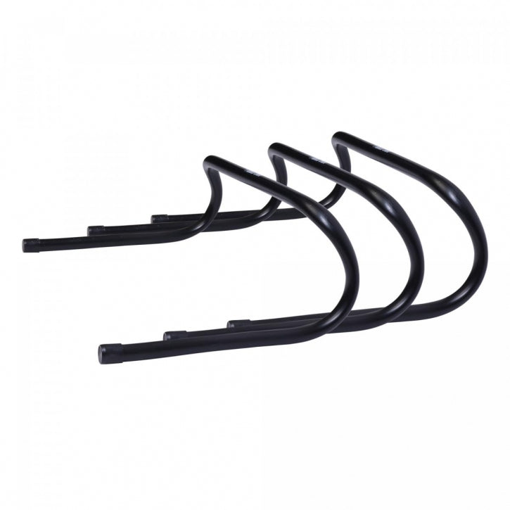 Treniruočių barjerai 3 vnt., 15–50 cm koordinacijos treniruotėms