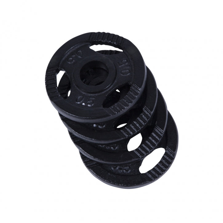 Svorių diskai 4 x 0,5 kg su rankenomis, 30 mm
