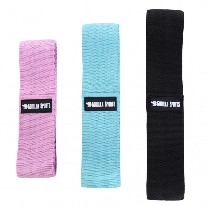 Hip Band pasipriešinimo juosta 8,2 cm, skirtingų pasipriešinimų