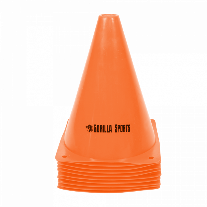 Žymėjimo kūgiai 10 vnt., oranžiniai