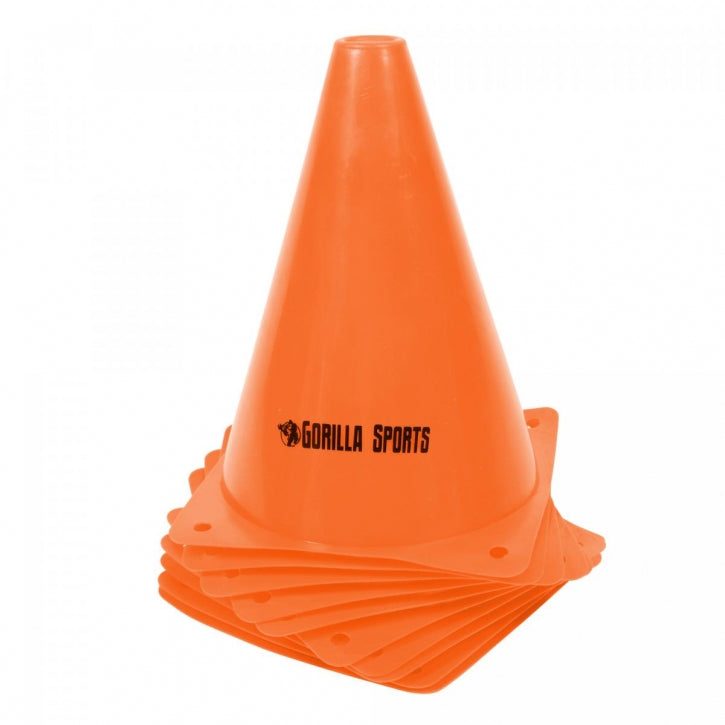 Žymėjimo kūgiai 10 vnt., oranžiniai