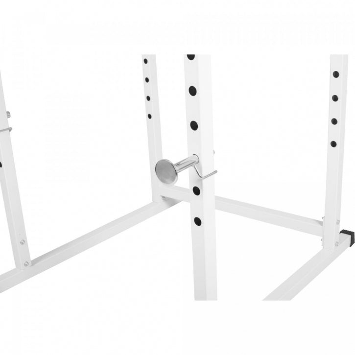 OUTLET - Power Rack -kyykkyhäkki turvaraudoilla ja leuanvetotangolla
