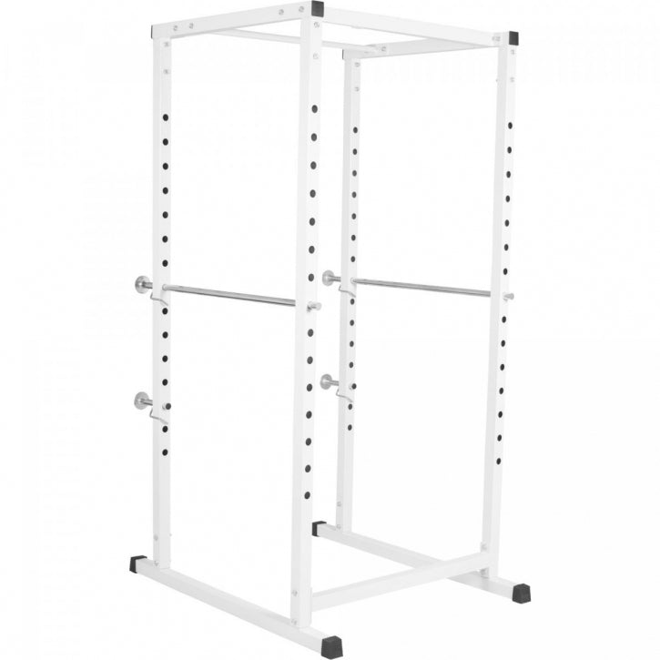 OUTLET - Power Rack -kyykkyhäkki turvaraudoilla ja leuanvetotangolla