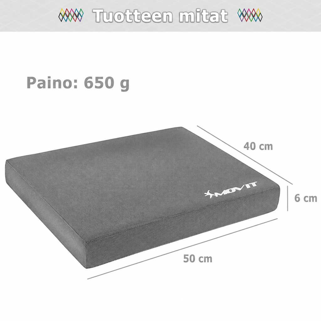 Balance Pad pusiausvyros pagalvėlė 50 x 40 x 6 cm
