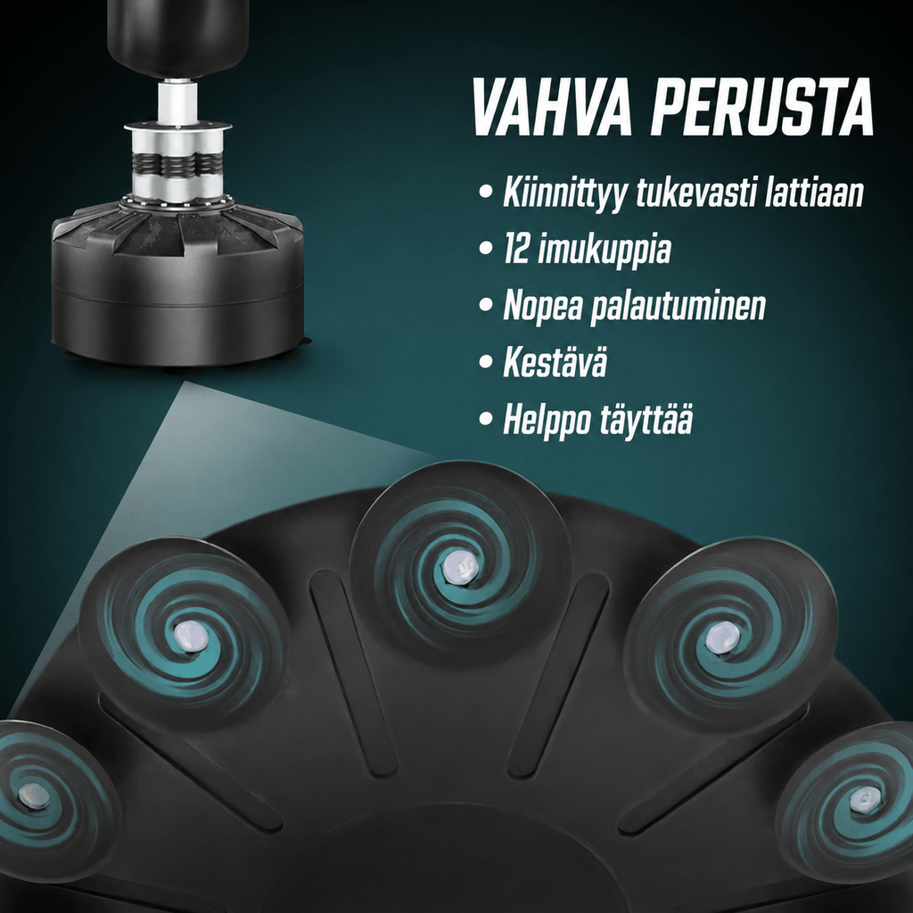 Vapaasti seisova nyrkkeilysäkki 175 cm (ei hintaa)