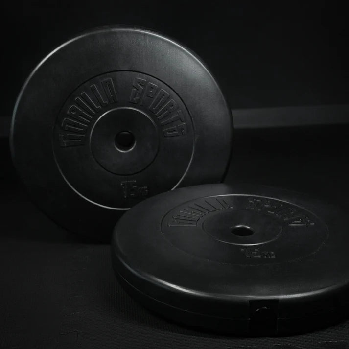 Vinilinis svorių diskų rinkinys 30 kg 30 mm