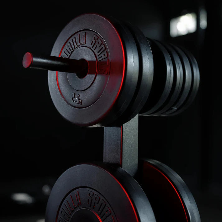 Vinilinis svorių diskų rinkinys 30 kg 30 mm