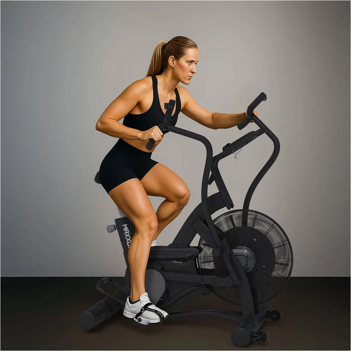 AirBike 90 PRO - treniruoklis dviratis su LCD ekranu