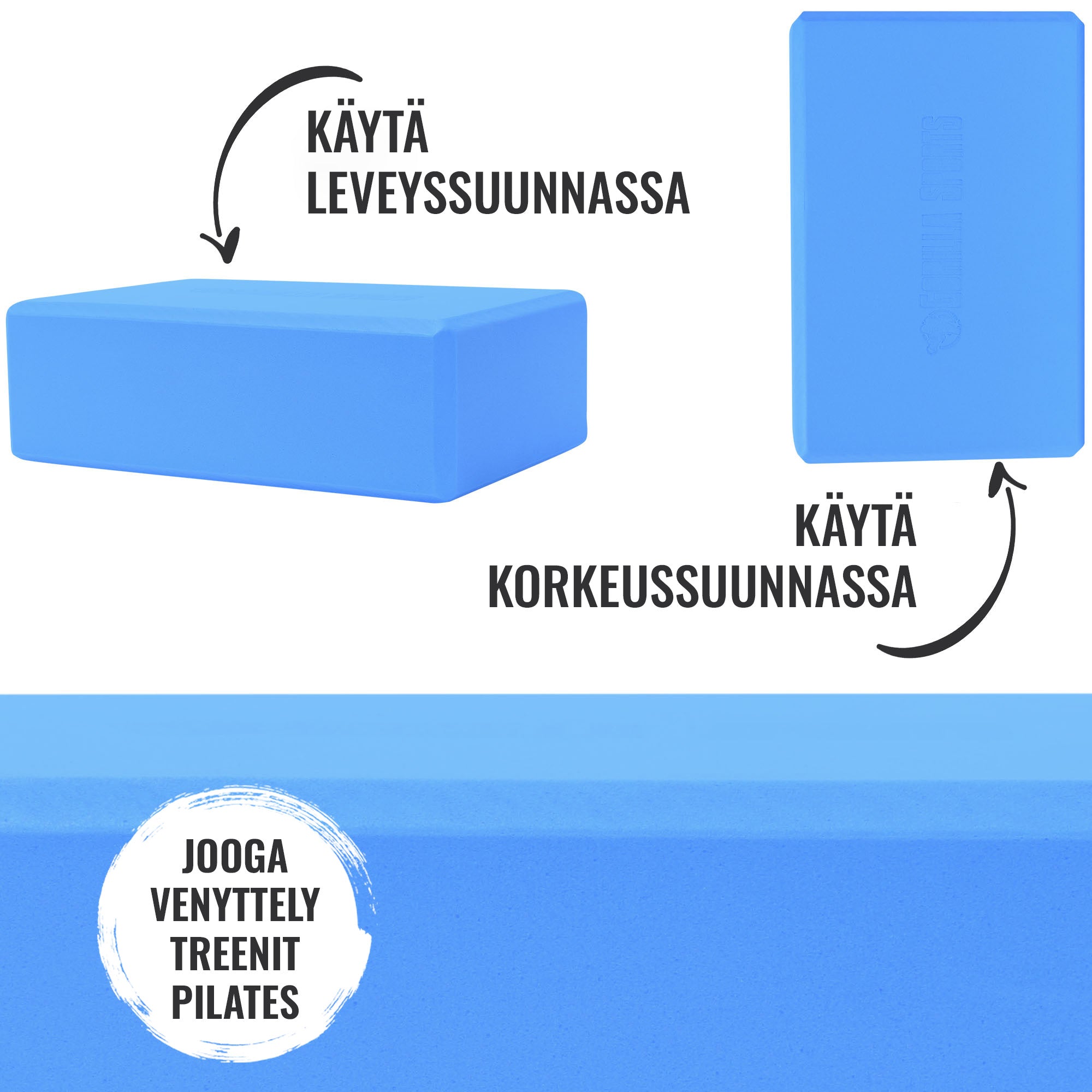 Jogos blokas 23,5 x 15 x 8 cm, mėlynas