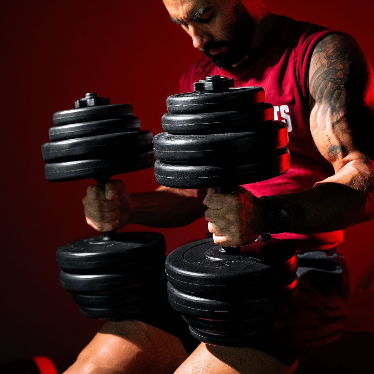 Reguliuojamas hantelių rinkinys 30 kg