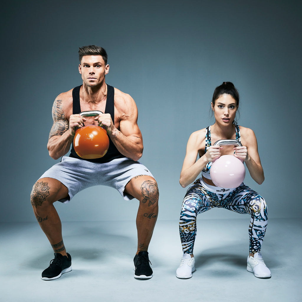 Varžybinė gira 28 kg, oranžinė, lieto plieno