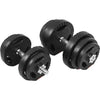 Tri Grip hantelių rinkinys 30 kg su 35 cm strypais