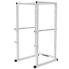 Power Rack pritūpimų stovas su apsauginiais strypais ir prisitraukimų skersiniu